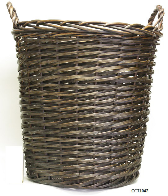 DestiDesign Round Wicker Laundry Hamper Wayfair